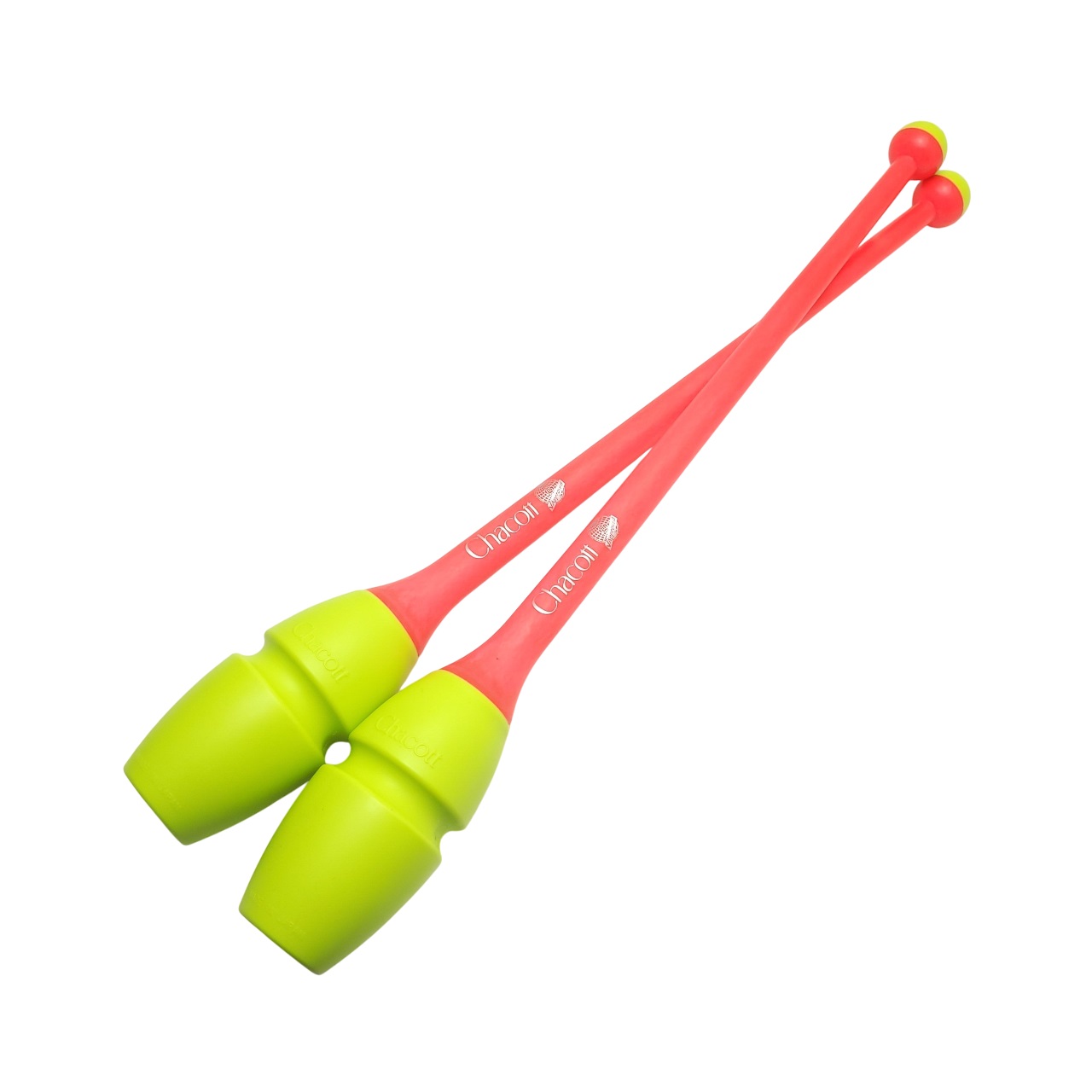 Булавы Chacott Rubber Clubs 45.5см 350. Yellow x LightOrange
