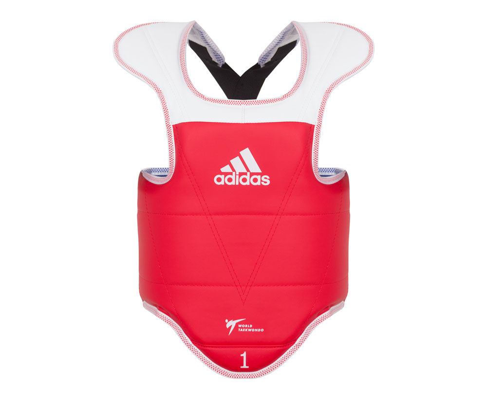 Защита корпуса двухсторонняя Adult Body Protector Reversible WT сине-красная adiTAP01