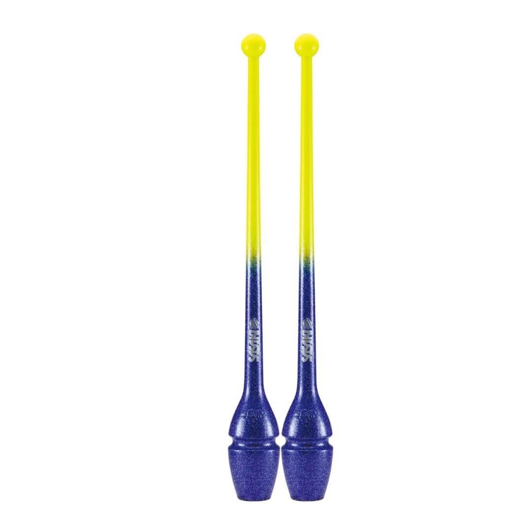 Булавы SASAKI M-34GH-F 44см LMYxCOBU LuminousYellowxCobaltBlue