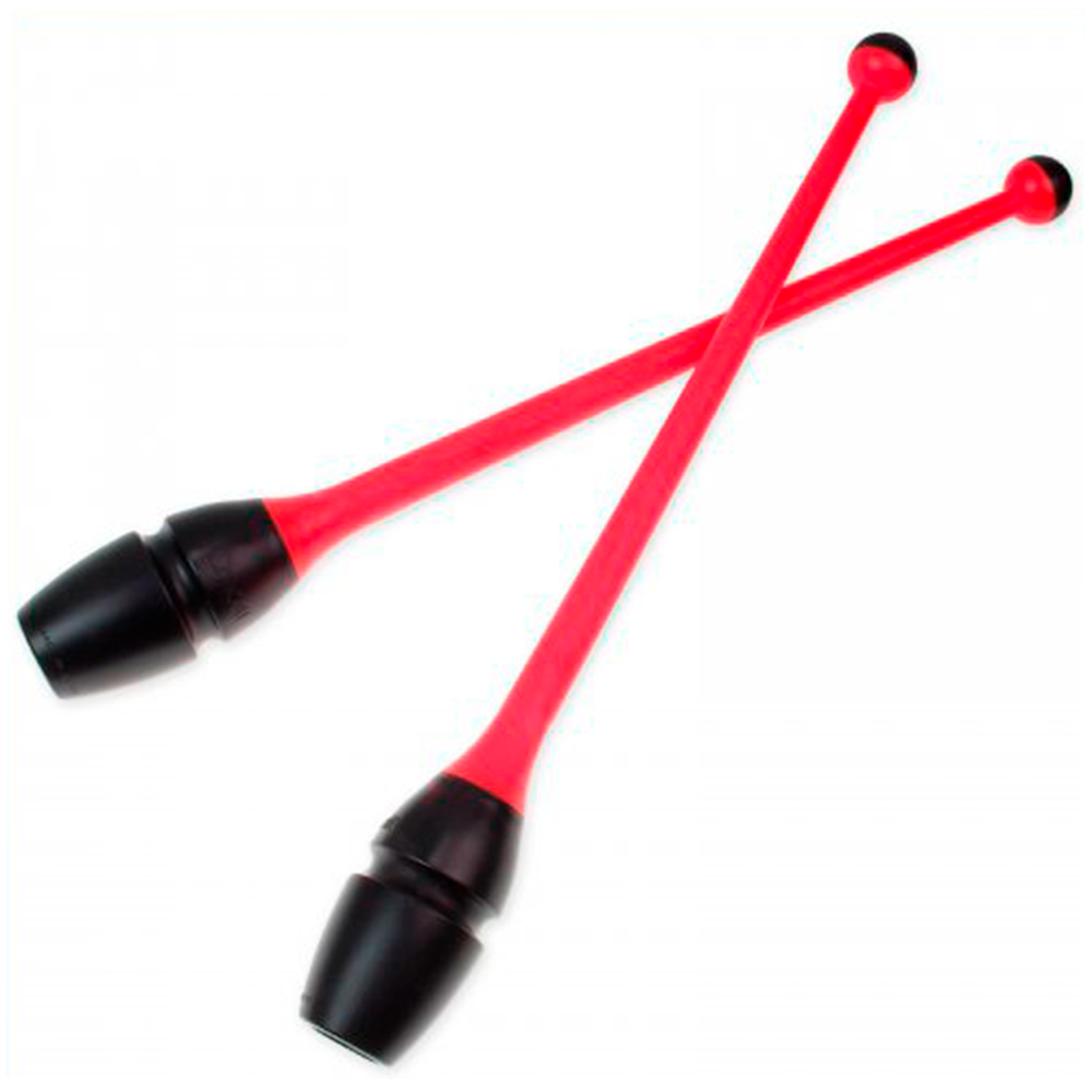 Булавы Chacott Junior Rubber Clubs 36.5см 150 Black x LightOrange