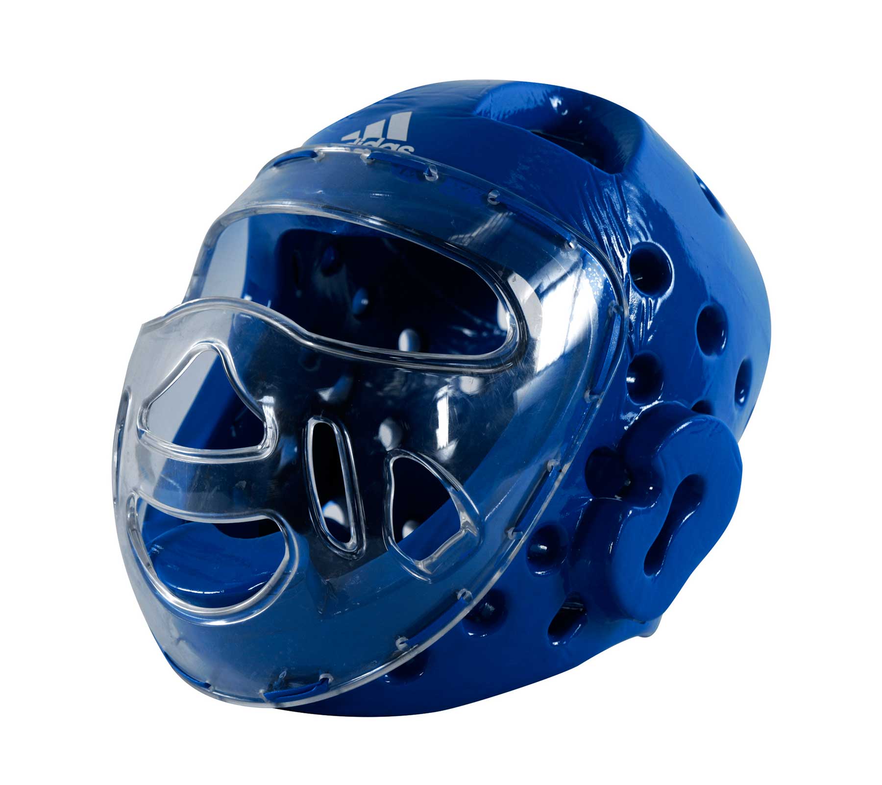 Шлем для тхэквондо с маской Head Guard Face Mask WT adiTHGM01