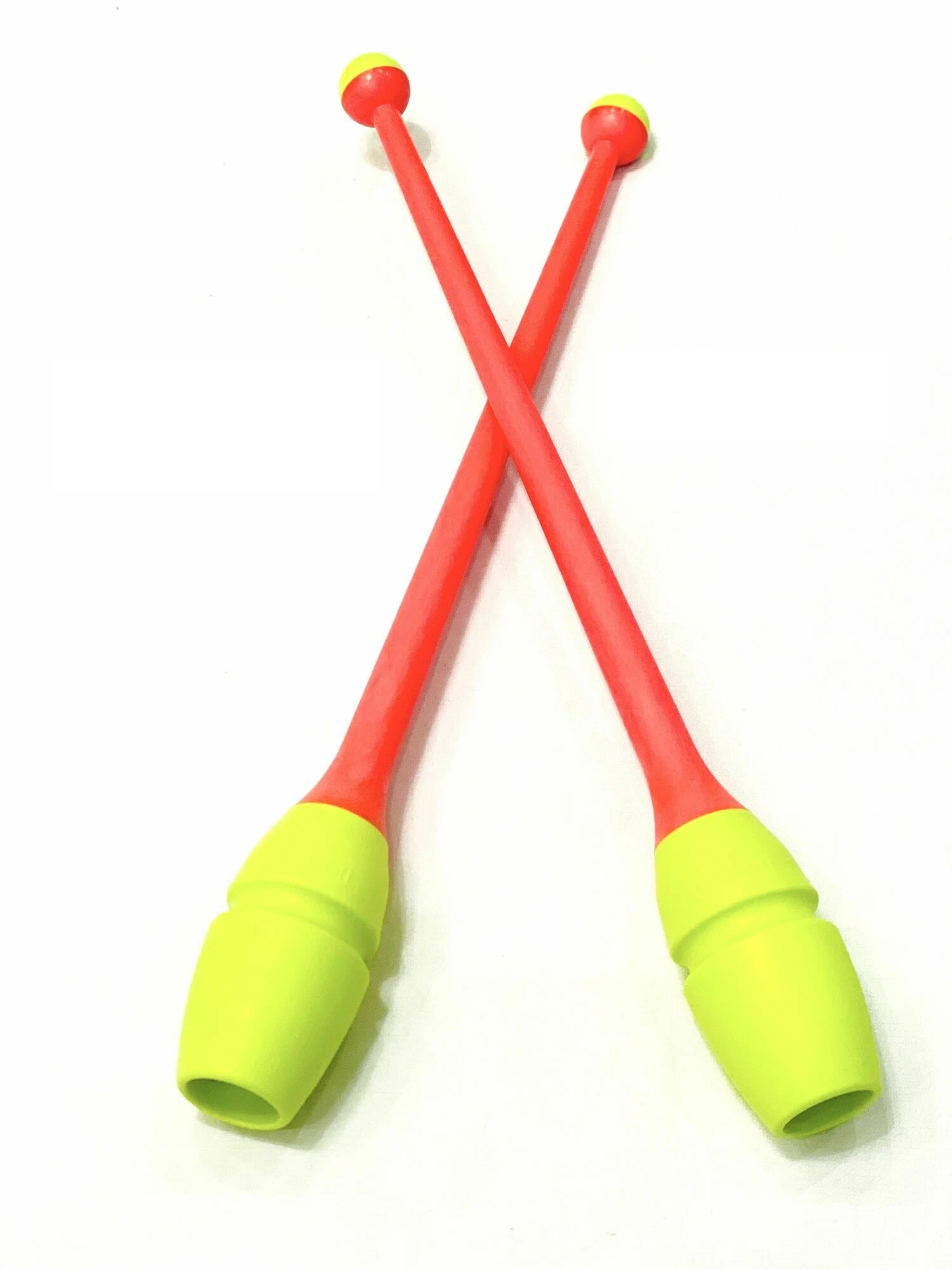 Булавы Chacott Junior Rubber Clubs 36.5см 350. Yellow x LightOrange