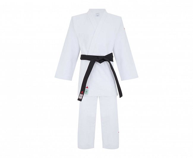 Кимоно для дзюдо Champion III IJF Slim Fit Green Label белое J-IJF3-1