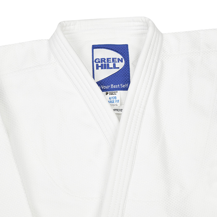 Кимоно Дзюдо SUPER одобрено IJF 2024 Green Hill JSS-10211EU7