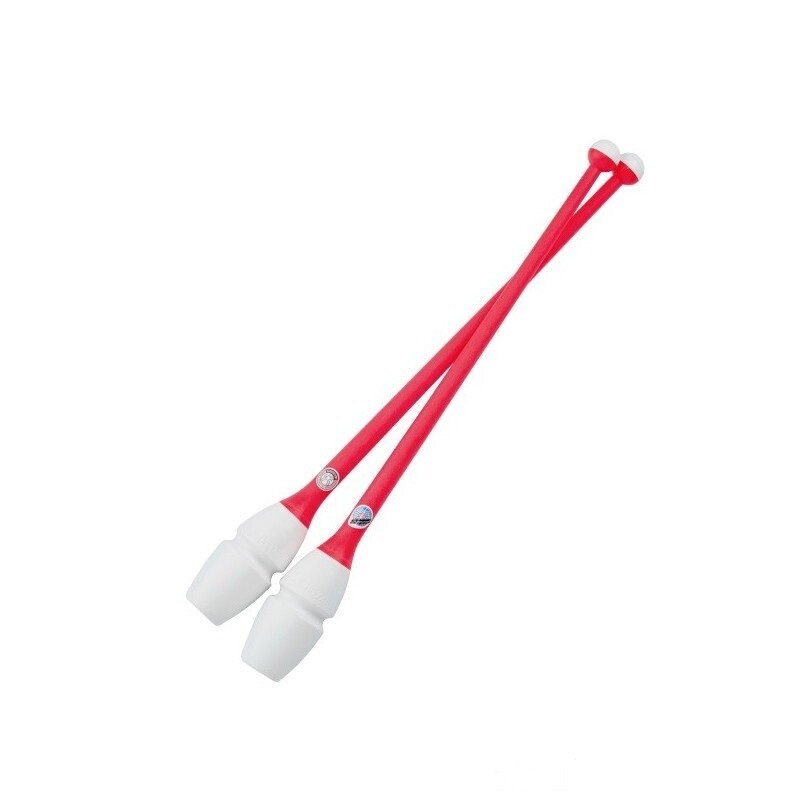 Булавы Chacott Rubber Clubs 45.5см 050. White x LightOrange