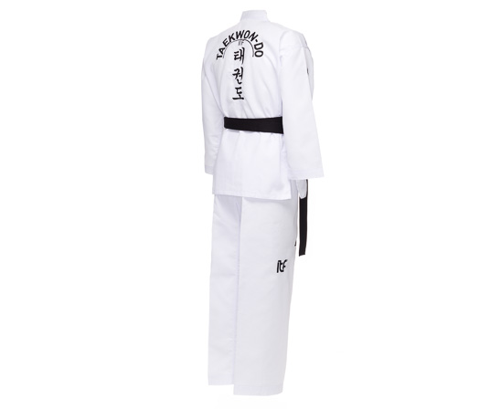 Добок для тхэквондо с поясом ITF Student Dobok белый adiTITF01